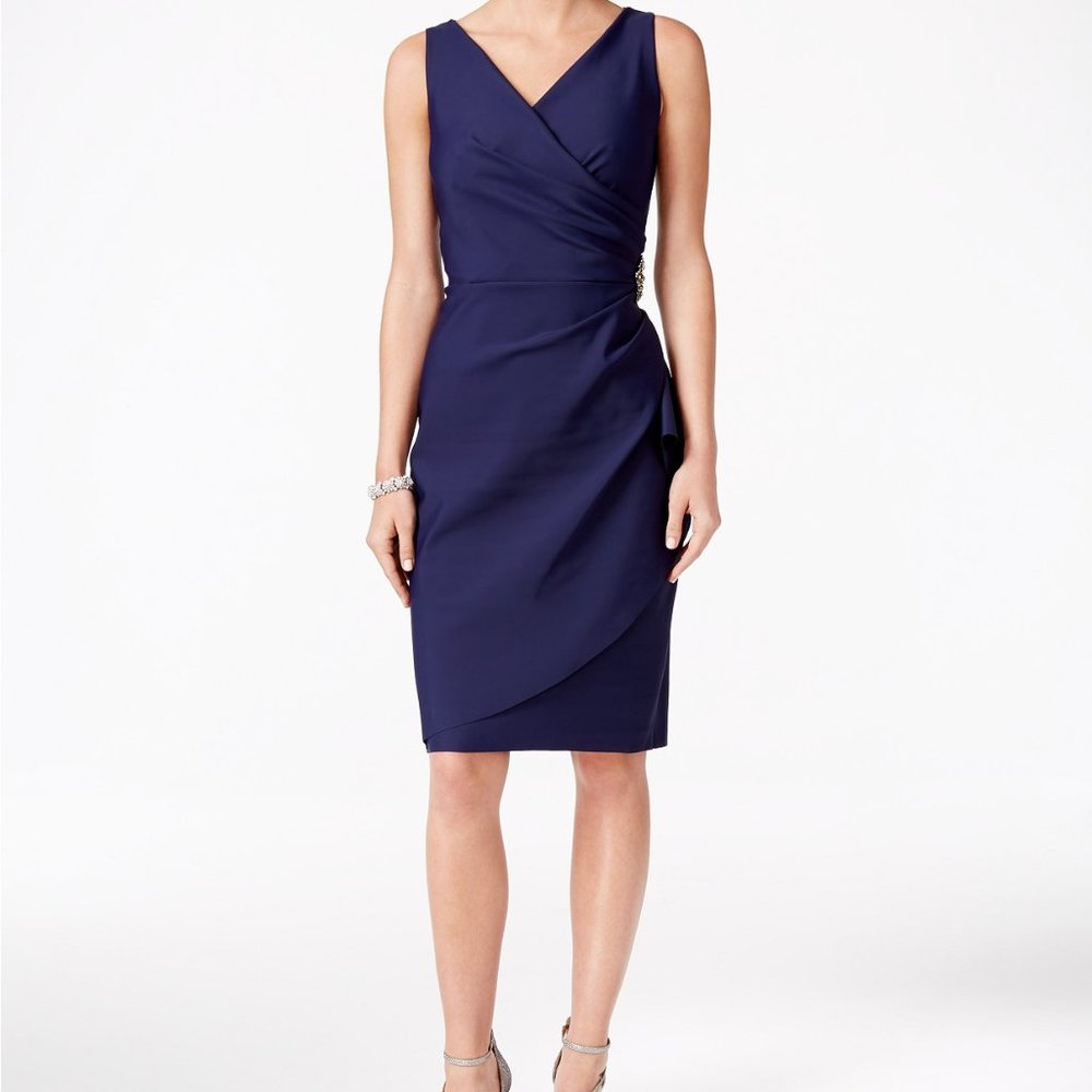 Alex Light Blue Cocktail Dress